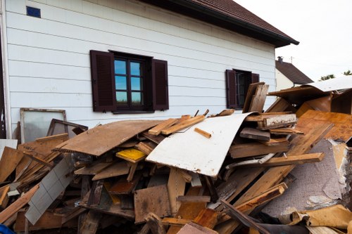 Professional team delivering skip hire
